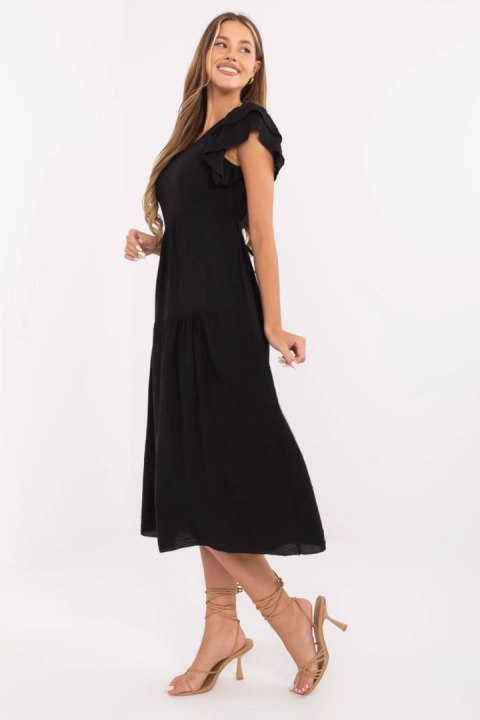 Sukienka Model MI-SK-A2489.21 Black - Italy Moda Sukienka Model MI-SK-A2489.21 Black - Italy Moda