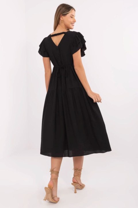 Sukienka Model MI-SK-A2489.21 Black - Italy Moda Sukienka Model MI-SK-A2489.21 Black - Italy Moda