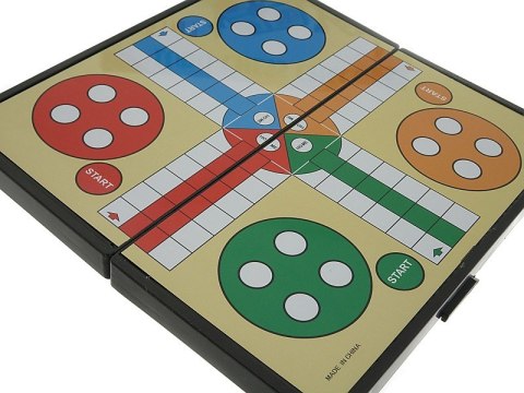 Szachy, warcaby, ludo, magnetyczne, zestaw gier 3w1 26 x 13cm Szachy, warcaby, ludo, magnetyczne, zestaw gier 3w1 26 x 13cm