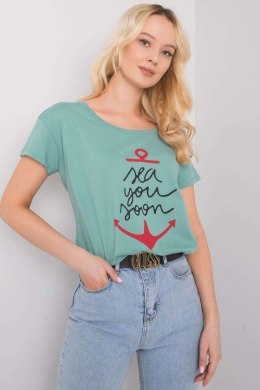T-shirt Damski Model FA-TS-7196.74P Pistacja - Fancy