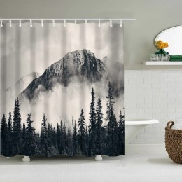 Zasłona prysznicowa, kurtyna z wydrukiem 3D, wodoodporna 200x180 cm ZPR15