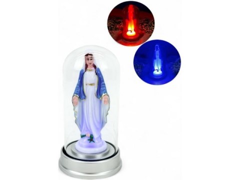 Figurka świecąca Maryja w szkle 16cm figa7288-25 Figurka świecąca Maryja w szkle 16cm figa7288-25