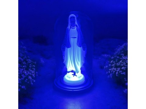 Figurka świecąca Maryja w szkle 16cm figa7288-25 Figurka świecąca Maryja w szkle 16cm figa7288-25