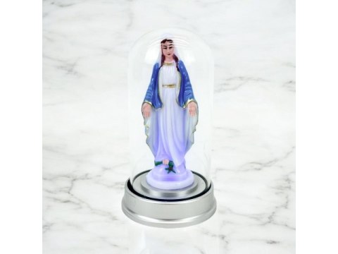 Figurka świecąca Maryja w szkle 16cm figa7288-25 Figurka świecąca Maryja w szkle 16cm figa7288-25