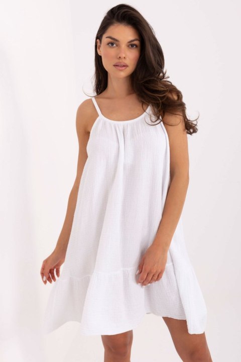 Sukienka Model TW-SK-BI-12-1196.97 White - Och Bella Sukienka Model TW-SK-BI-12-1196.97 White - Och Bella