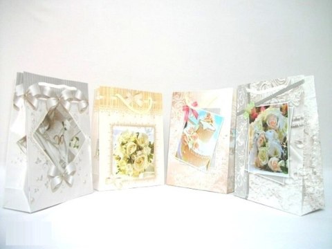 Torba papierowa A4 kwiaty 12szt. | 0004 Tor-0577 Torba papierowa A4 kwiaty 12szt. | 0004 Tor-0577