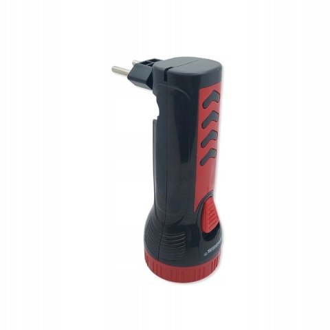 Latarka akumulatorowa led 14cm z wtyczką TS-2226 Latarka akumulatorowa led 14cm z wtyczką TS-2226