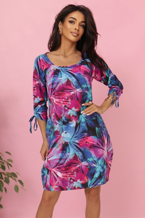 Sukienka Model 323-2 Flowers - Numoco