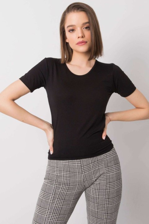 Bluzka Model 95-BZ-639012.28P Black - Rue Paris Bluzka Model 95-BZ-639012.28P Black - Rue Paris