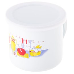 Kubek emalia z pokrywką 10cm DIA1005