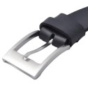 Pasek do spodni skóra czarny 102-115 / 125 x 3cm 314031