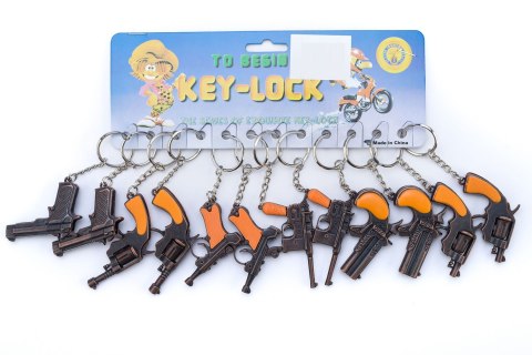 Brelok pistolet 12szt. | B-1151 Brelok pistolet 12szt. | B-1151