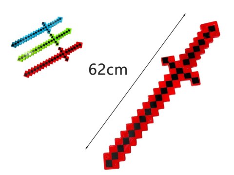 Miecz minecraft światło i dźwięk Miecz minecraft światło i dźwięk