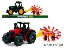 Traktor z maszyną rolniczą
