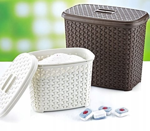 Pojemnik na detergenty plecionka | HOB081081 Pojemnik na detergenty plecionka | HOB081081