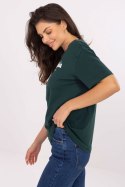 Tshirt Damski Model D12022M02645R Dark Green - Sublevel