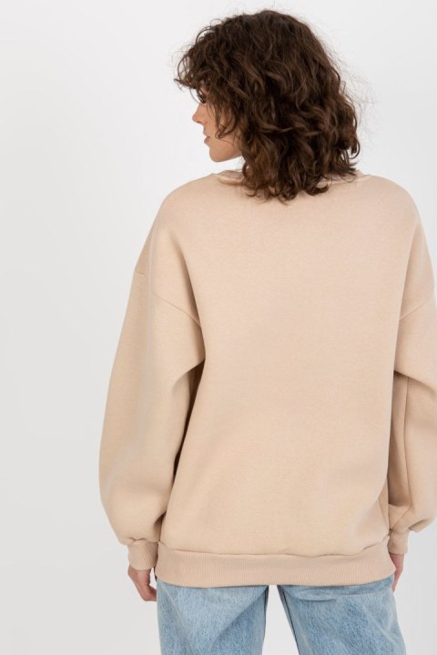 Bluza Damska Model EM-BL-617-4.41P Beige - Ex Moda Bluza Damska Model EM-BL-617-4.41P Beige - Ex Moda