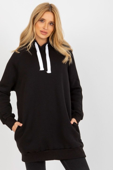Bluza Damska Model EM-BL-695.25X Black - Ex Moda Bluza Damska Model EM-BL-695.25X Black - Ex Moda