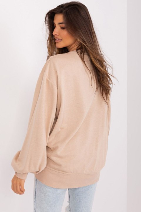 Bluza Damska Model EM-BL-716.14 Beige - Ex Moda Bluza Damska Model EM-BL-716.14 Beige - Ex Moda