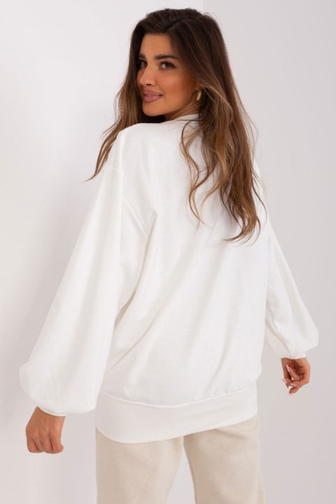 Bluza Damska Model EM-BL-716.14 Ecru - Ex Moda Bluza Damska Model EM-BL-716.14 Ecru - Ex Moda