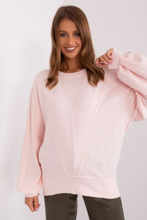 Bluza Damska Model EM-BL-716.14 Light Pink - Ex Moda Bluza Damska Model EM-BL-716.14 Light Pink - Ex Moda