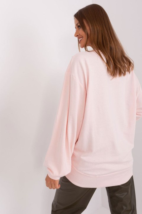 Bluza Damska Model EM-BL-716.14 Light Pink - Ex Moda Bluza Damska Model EM-BL-716.14 Light Pink - Ex Moda