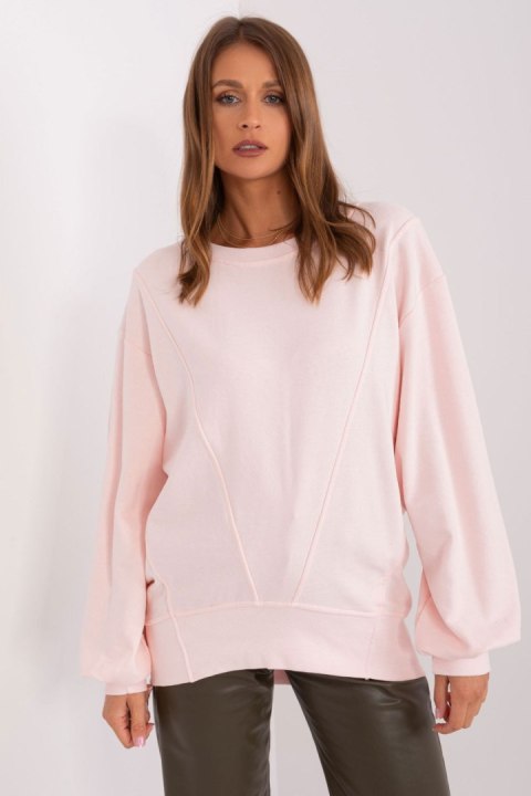 Bluza Damska Model EM-BL-716.14 Light Pink - Ex Moda Bluza Damska Model EM-BL-716.14 Light Pink - Ex Moda