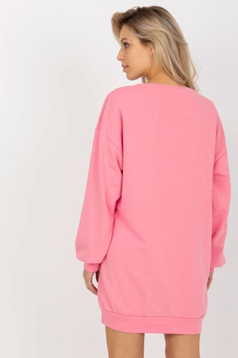 Bluza Damska Model EM-BL-U719.82P Pink - Ex Moda Bluza Damska Model EM-BL-U719.82P Pink - Ex Moda