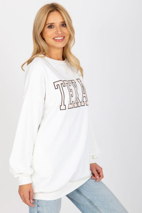 Bluza Damska Model EM-BL-U719.82P White/Pink - Ex Moda Bluza Damska Model EM-BL-U719.82P White/Pink - Ex Moda