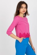 Bluzka Model LK-BZ-505970.33P Dark Pink - Lakerta