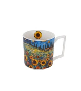 Kubek 450ml. MODERN SUNFLOWER FIELD