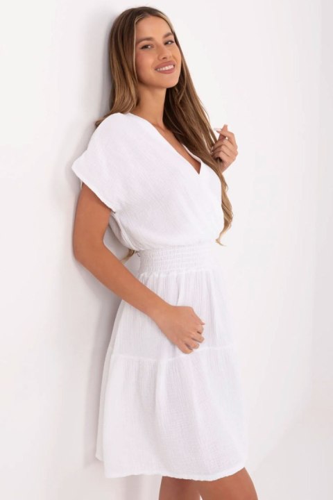Sukienka Model MI-SK-92160.00 White - Italy Moda Sukienka Model MI-SK-92160.00 White - Italy Moda