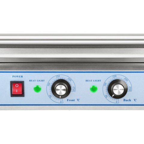 Grill rolkowy z pokrywą roller grill podgrzewacz do parówek 9 rolek Grill rolkowy z pokrywą roller grill podgrzewacz do parówek 9 rolek