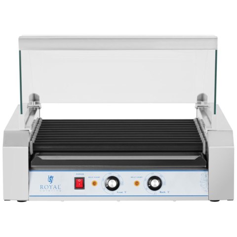 Grill rolkowy z szybą Roller grill z rolkami z teflonu 11T Grill rolkowy z szybą Roller grill z rolkami z teflonu 11T