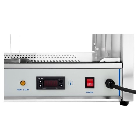 Witryna grzewcza ekspozycyjna ciepłej żywności 1000W szer. 64cm Witryna grzewcza ekspozycyjna ciepłej żywności 1000W szer. 64cm