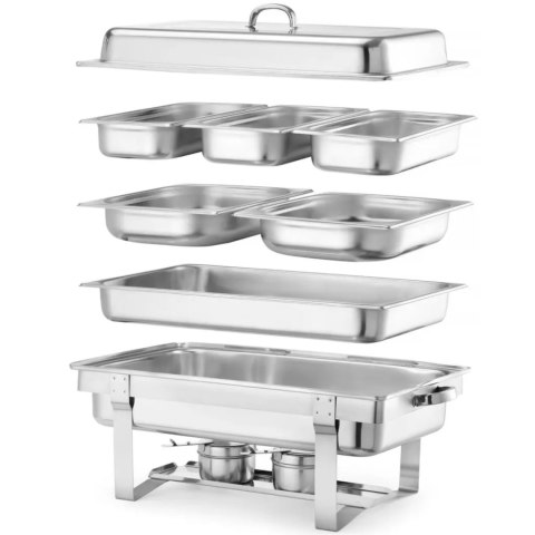 Podgrzewacz do potraw HoReCa na pastę GN 1/1 - Hendi 471005 Podgrzewacz do potraw HoReCa na pastę GN 1/1 - Hendi 471005