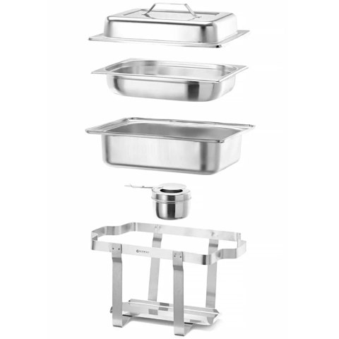 Podgrzewacz do potraw HoReCa na pastę GN 1/2 - Hendi 475201 Podgrzewacz do potraw HoReCa na pastę GN 1/2 - Hendi 475201