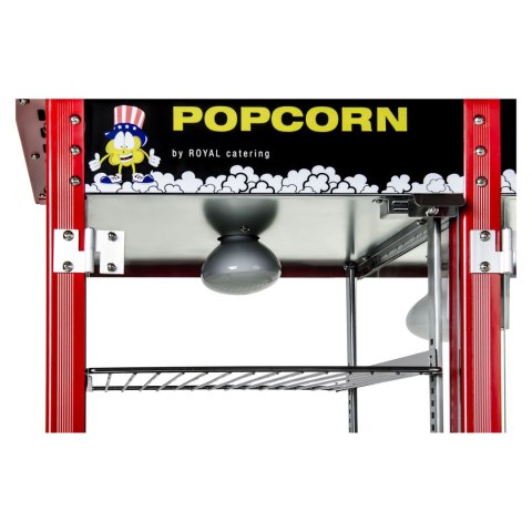 Maszyna do popcornu z witryną grzewczą Royal Catering Maszyna do popcornu z witryną grzewczą Royal Catering