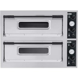 Piec do pizzy podwójny Basic XL 44 8 pizz 12000W - Hendi 226957
