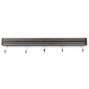 Listwa magnetyczna na noże z haczykami dł. 450 mm - Hendi 820308
