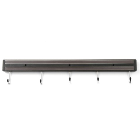 Listwa magnetyczna na noże z haczykami dł. 450 mm - Hendi 820308 Listwa magnetyczna na noże z haczykami dł. 450 mm - Hendi 820308