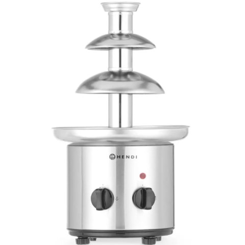 Czekoladowa fontanna do czekoladowego fondue stalowa 170W - Hendi 274101 Czekoladowa fontanna do czekoladowego fondue stalowa 170W - Hendi 274101