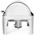 Podgrzewacz do potraw na pastę RollTop GN1/1 65mm stalowy - Hendi 470305