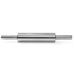Wałek do ciasta ze stali nierdzewnej śr. 65mm dł. 250/470mm - Hendi 515006
