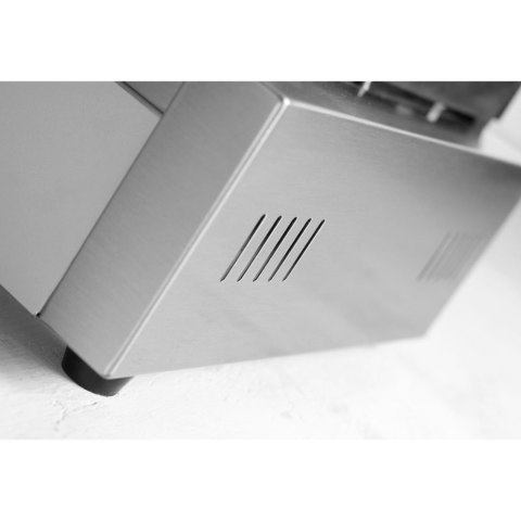 Kontakt grill kontaktowy PANINI ryflowany 2200W - Hendi 263655 Kontakt grill kontaktowy PANINI ryflowany 2200W - Hendi 263655