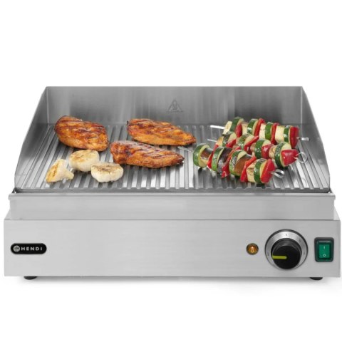 Płyta grzewcza grillowa Profi Line ryflowana do pracy ciągłej 2400W - Hendi 203170 Płyta grzewcza grillowa Profi Line ryflowana do pracy ciągłej 2400W - Hendi 203170