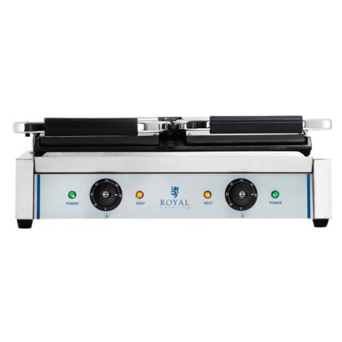 Kontakt grill kontaktowy dwustronny podwójny gładki 3600W 230V Royal Catering Kontakt grill kontaktowy dwustronny podwójny gładki 3600W 230V Royal Catering