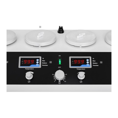 Mieszadło magnetyczne laboratoryjne 99deg;C timer 6 stanowisk + mieszadełka Mieszadło magnetyczne laboratoryjne 99deg;C timer 6 stanowisk + mieszadełka