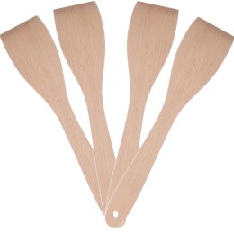 Szpatuła drewniana kuchenna do smażenia dł. 300mm - ZESTAW 4szt. - HENDI 525142