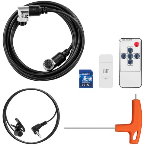Endoskop kamera inspekcyjna LCD TFT 9'' śr. rur 70-300 mm dł. 60 m Endoskop kamera inspekcyjna LCD TFT 9'' śr. rur 70-300 mm dł. 60 m